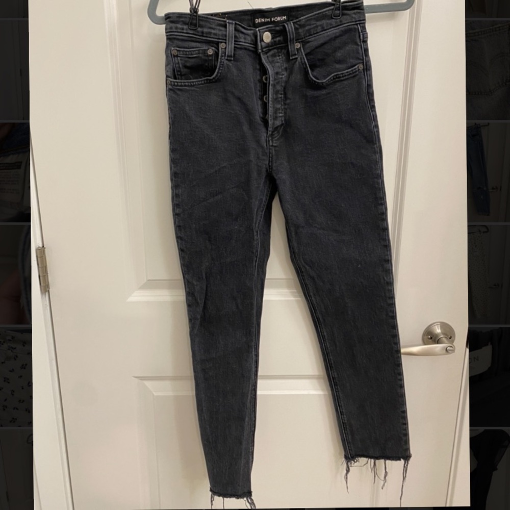 Aritzia Denim Forum Yoko High Rise Slim